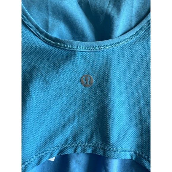 New Size 10 Lululemon Open-Back Running Romper 3" KYBL Kayak Blue Light NWT - Picture 6 of 9